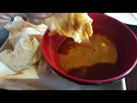 ROTI CANAI (Indian style pancake) at Malaysian Restaurant