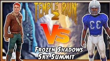 Guy Dangerous Aviator VS Zack Wonder Frozen Shadows Temple Run 2