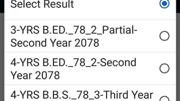 3 YRS.BED 2078 ,2nd Year Partial Students Result Out !!Please Check Result Through SMS and Tuwebsite