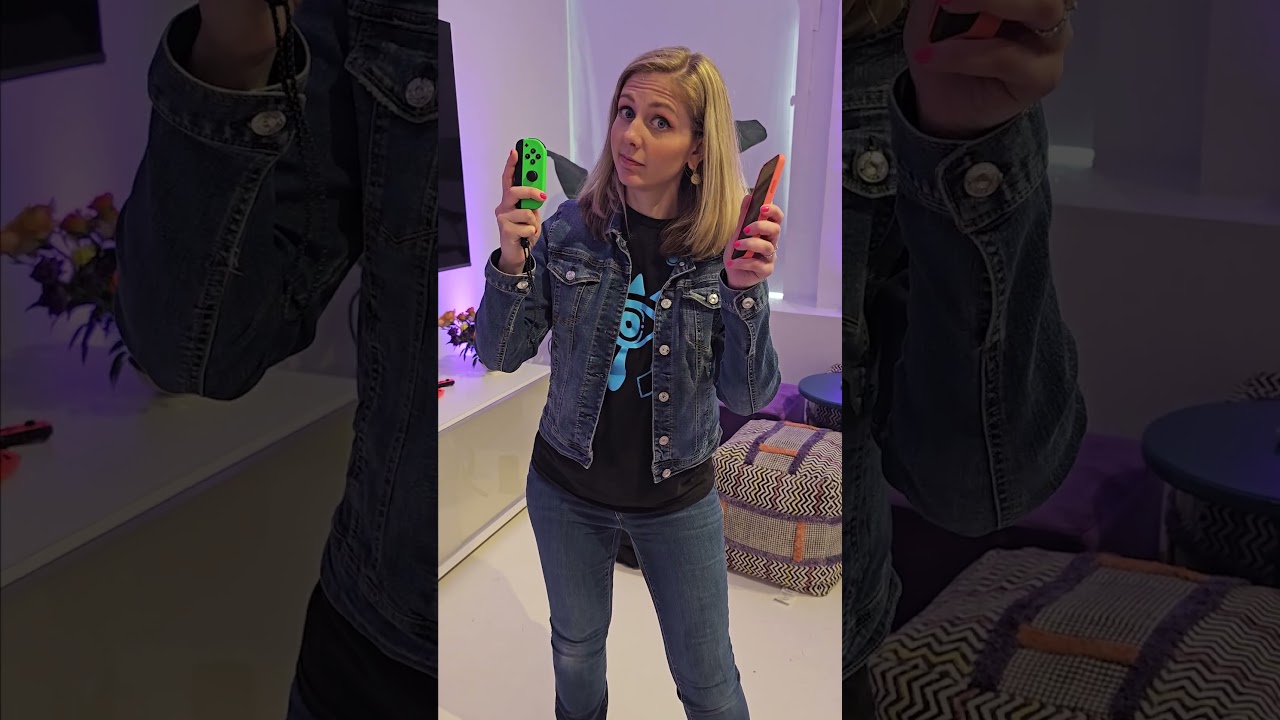 We Played Everybody 1-2-Switch: Use Your Phone to Play Nintendo #shorts
