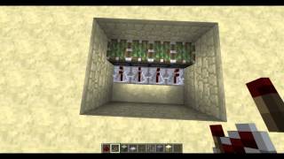Minecraft Redstone Tutorials Ep: 1 Castle Gate