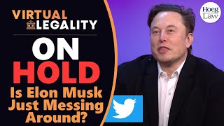 ELON PUT ON? | Why is the Twitter Deal \\