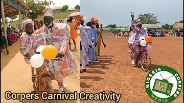 Carnival Creativity from Batch C stream 1 Platoon 4 Corps Members @ NYSC Camp Wannune, Benue State.