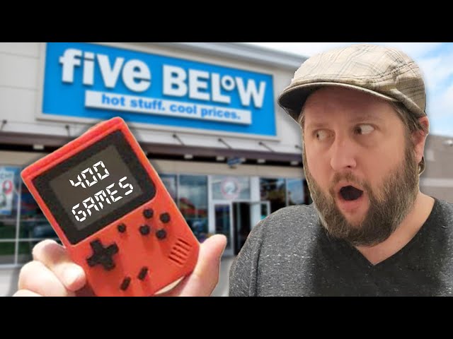 $10 Gaming Handheld from Five Below? A Chinese Gameboy With 400-in