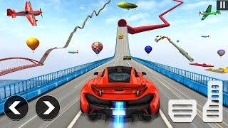 imposible car stunts driving-sports car simulator 2022-android gameplay Part-4 screenshot 3