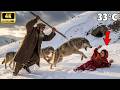 Wolves Behind, Avalanche Ahead: The Choice That Saved Them | Afghan Mountain Story 🐺❄️