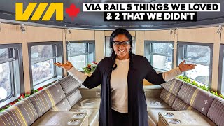 Via Rail Canadian: 5 Things We Loved And 2 Things We Didn't