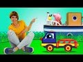 Мультики про машинки. Пома, строительные машины и Свинка Пеппа