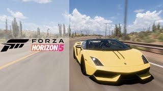 Forza Horizon 5 | 2012 Lamborghini Gallardo LP 570-4 Spyder Performante | Open World Free Roam