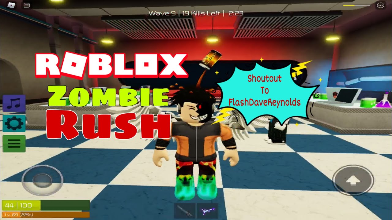 Let S Play Zombie Rush Roblox Gameplay Of The Day Youtube - song codes for roblox zombie rush