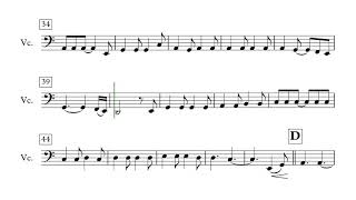 Hallelujah - Cello (Sheet Music)