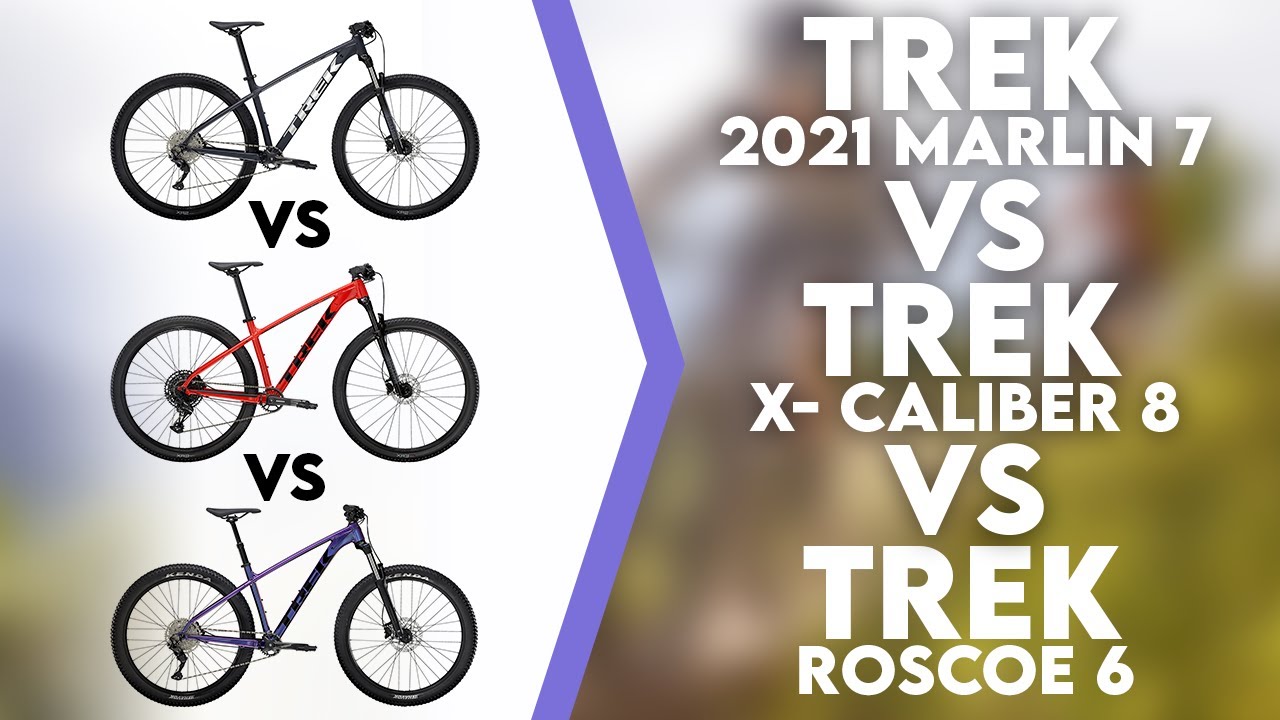 trek x caliber 8 vs roscoe 8