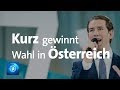 Wahl in Österreich: Kurz klarer Sieger, FPÖ abgestraft