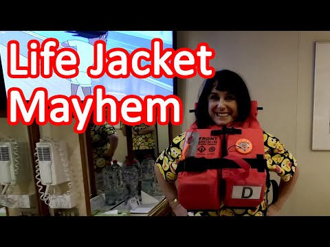 Life Jacket Mayhem! - Ali Tries out a Life Jacket in this Candid Out-Take Video Thumbnail