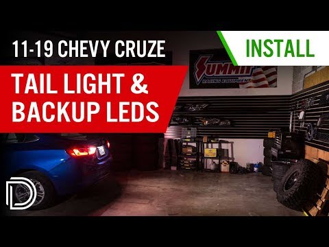 How to Install 2011-2019 Chevrolet Cruze Tail Light & Backup LEDs | Diode Dynamics