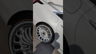 20 20s merceli m20 rims vogue tires white cadillac ct6 245-40-20 tires Ulohos Indianapolis indiana