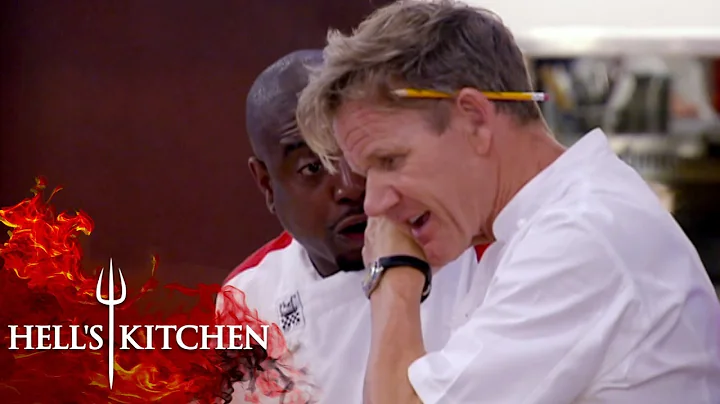 Sterling Spits Over Gordon Ramsay | Hell's Kitchen