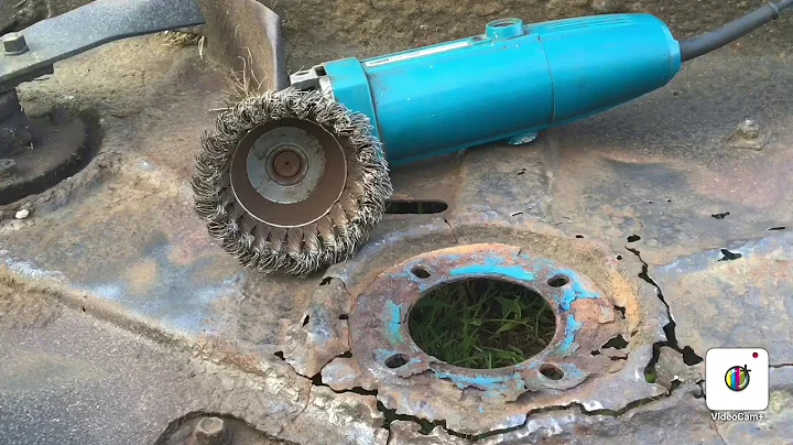 Rusted deck restoration