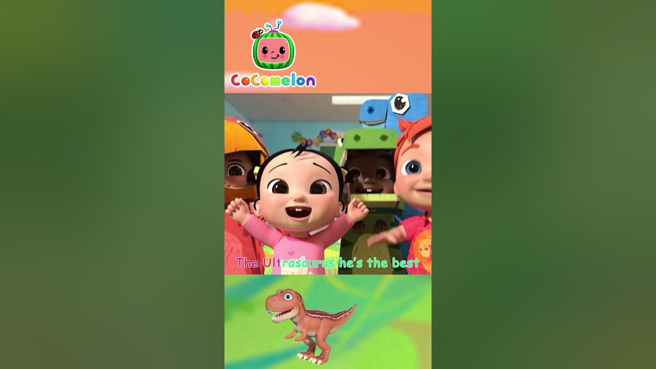 Dinosaur Song #Shorts | CoComelon Nursery Rhymes & Kids Songs