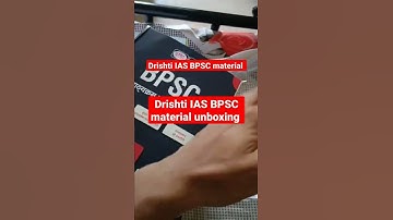 Drishti IAS BPSC prelims material unboxing । Drishti Bpsc/Bpsc #drishtiias#drishti#upsc#bpscprelim#