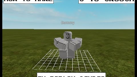 How to make C To Crouch In Roblox Studio(script in the DESC and comments)(script fixed)