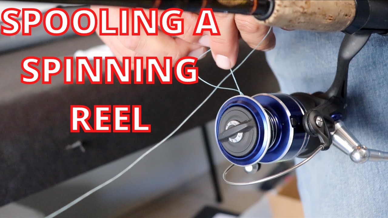 How to Spool a Spinning Reel 