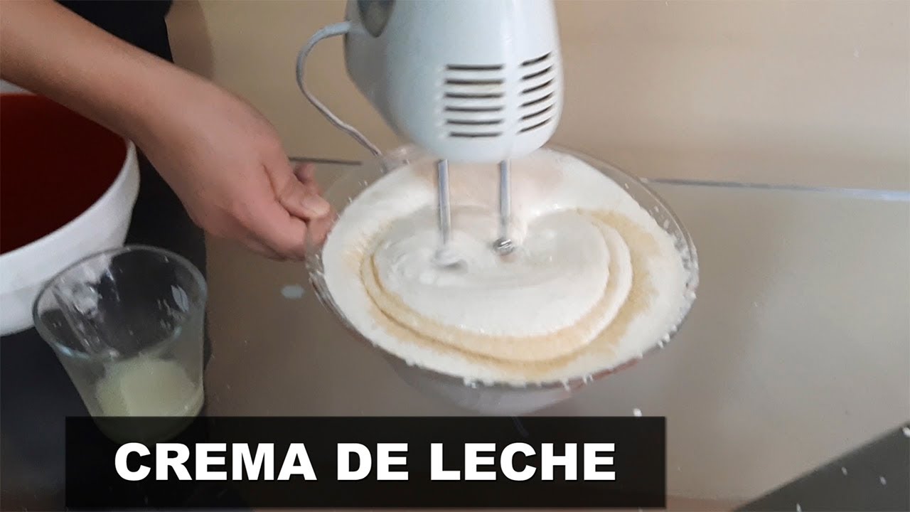 Crema de leche Gloria