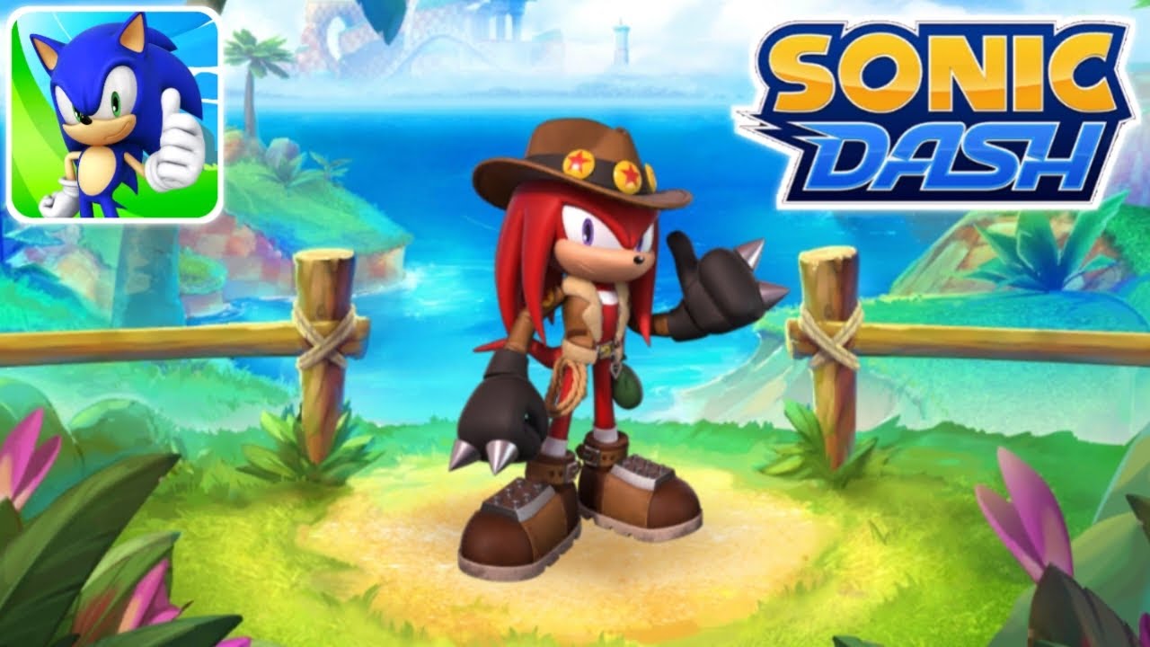 SONIC DASH - ОХОТНИК ЗА СОКРОВИЩАМИ НАКЛЗ (ИГРОВОЙ ПРОЦЕСС НА ANDROID)