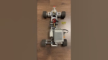 LEGO Technic Car with 5 Speed Sequential Gearbox (Gear Ratios Demo)