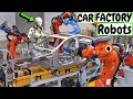 Car factory robots how robots are making carsbuilding  manufacturing cars  how its build