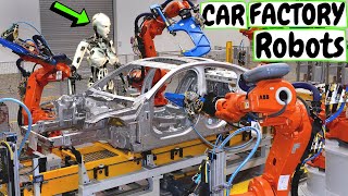 Car Factory ROBOTs🤖: How robots are making cars?🚘Building \& Manufacturing cars – How it's build?