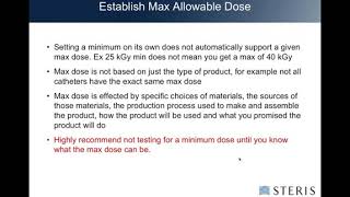 Dose Setting 101 for Product Sterilization – Gamma Irradiation Basics Part 2  STERIS AST