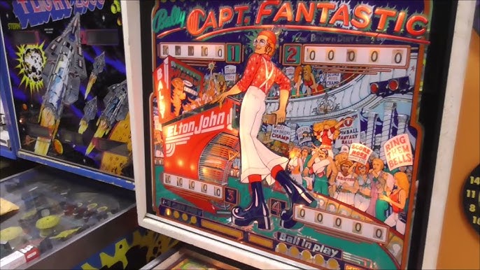 Captain Fantastic Pinball Machine