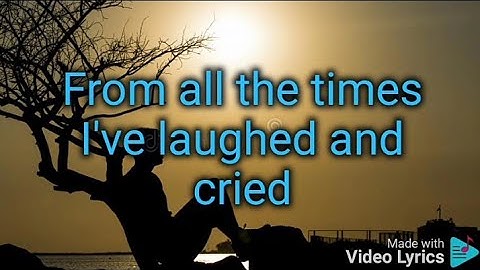 Alan jackson - The older l get lyrics video