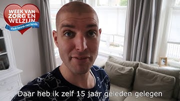 Maarten van der Weijden geeft een Zorgshout! Week van Zorg en Welzijn