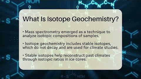 What Is Isotope Geochemistry? - Science Through Time
