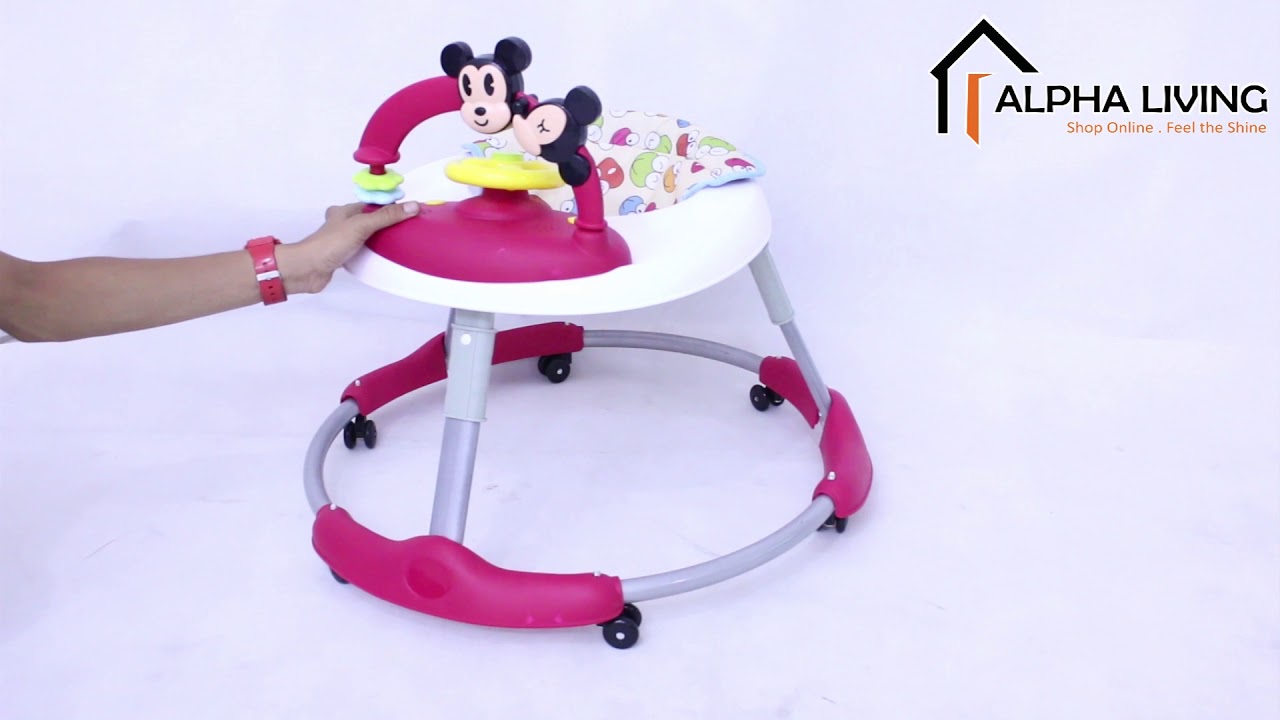 how to fold baby walker