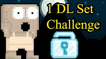 Doing 1 DL Set Challenge !! | Growtopia Set Challenge