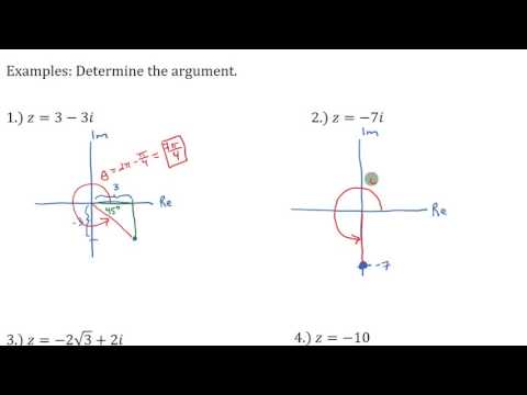 Video: Hoe Het Argument Van Een Complex Getal Te Vinden?