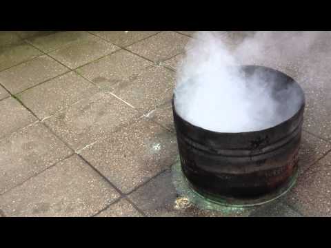BURNBLOCK in JOCKEL extinguisher easily killing fire in serious grease and oil mixture