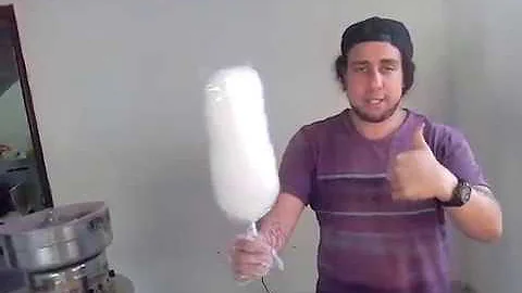 Como conservar o algodão doce no saquinho?