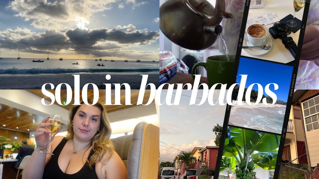 solo in barbados🇧🇧🌴…holiday vlog