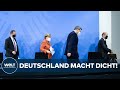 AB MITTWOCH: DEUTSCHLAND im harten Lockdown: Läden, Schulen & Kitas dicht