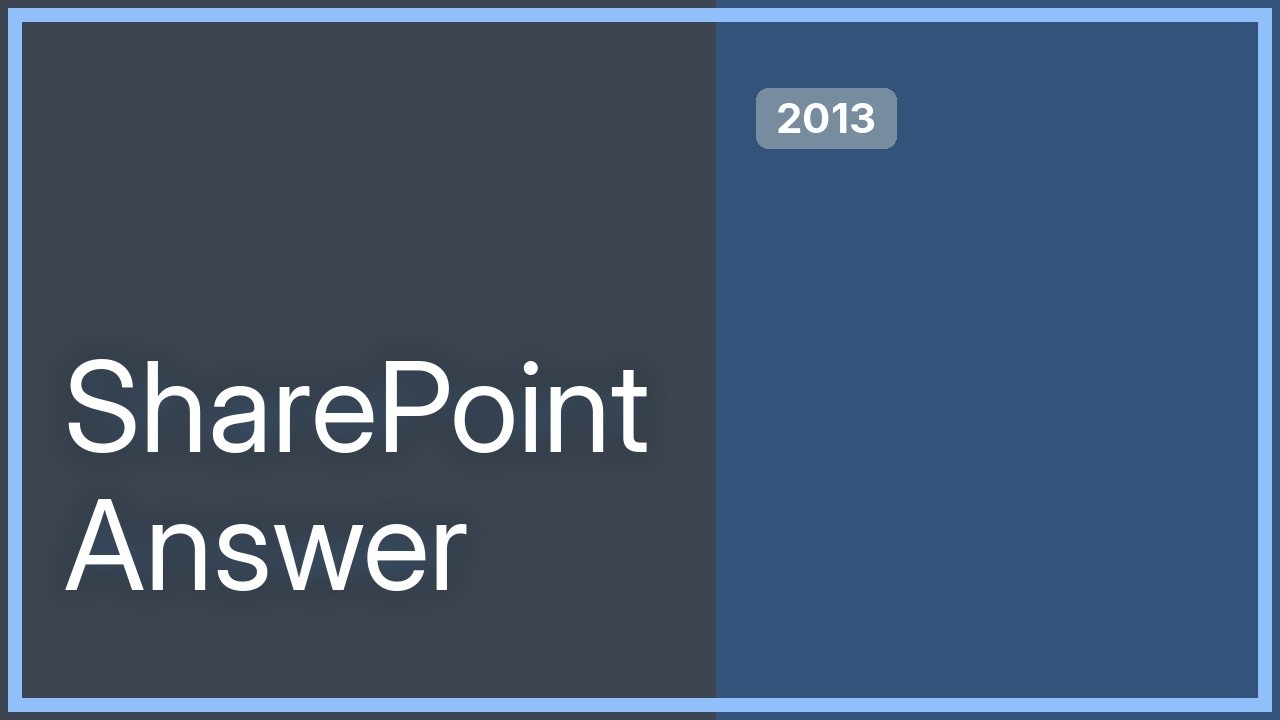 Sharepoint: SharePoint 2013 sourcedoc - YouTube