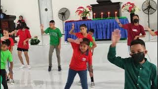 Ambon Manise👉👉Dance Natal ' Joy To The World ', SMTPI kelompok Petra - Rehoboth