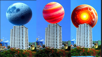 Amazing Space, Solar System, planet falling, #vfxearthmagic #space #vfxshorts