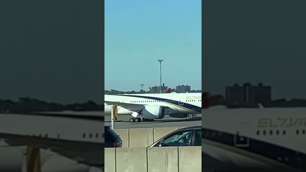 DHL 767 takeoff from JFK