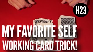 Laziest Self-Working Card Trick in the World!