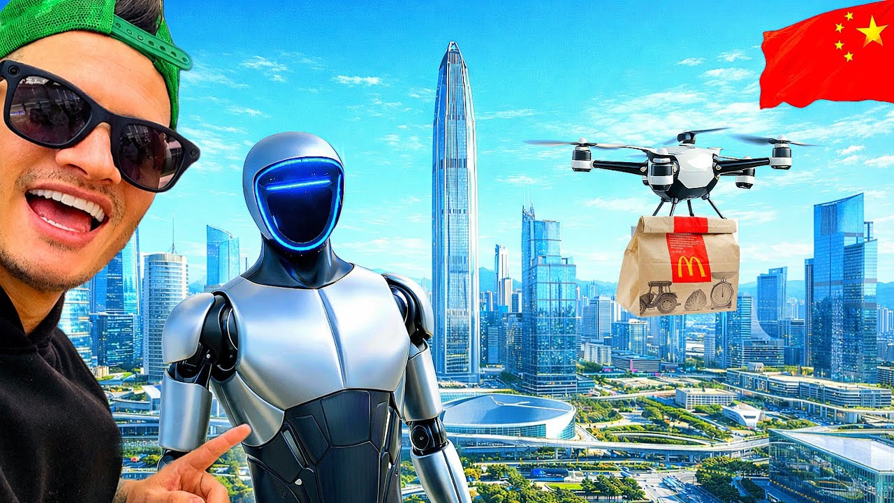 Roboții lucrează deja în acest oraș din China – Shenzhen pare din 2050 