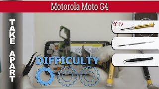Motorola Moto G4 (XT1622) 📱 Teardown Take apart Tutorial